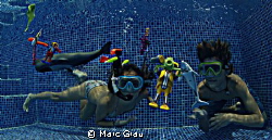 Snorkeling Close Encounters of the Third Kind by Marc Grau 